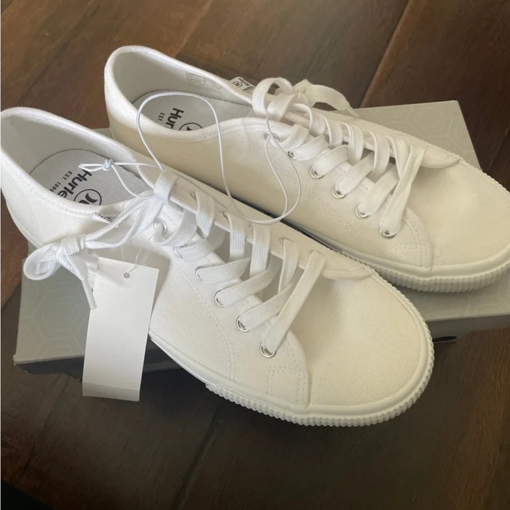 White Hurley sneakers